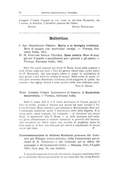 Rivista bibliografica italiana