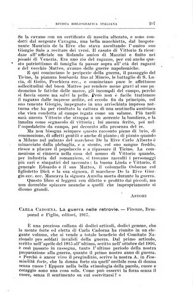 Rivista bibliografica italiana