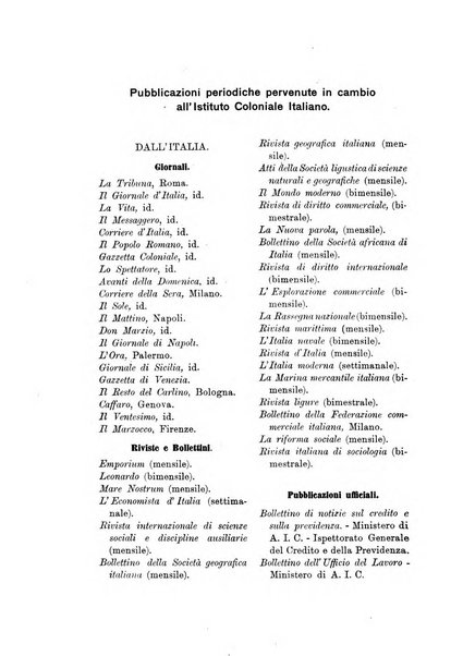 Rivista coloniale organo dell'Istituto coloniale italiano