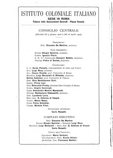 Rivista coloniale organo dell'Istituto coloniale italiano