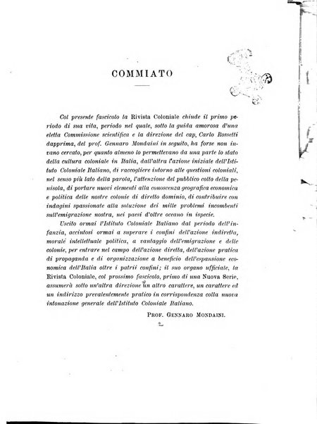 Rivista coloniale organo dell'Istituto coloniale italiano