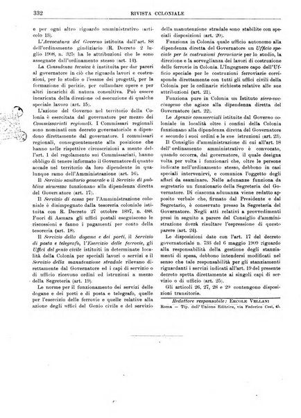 Rivista coloniale organo dell'Istituto coloniale italiano