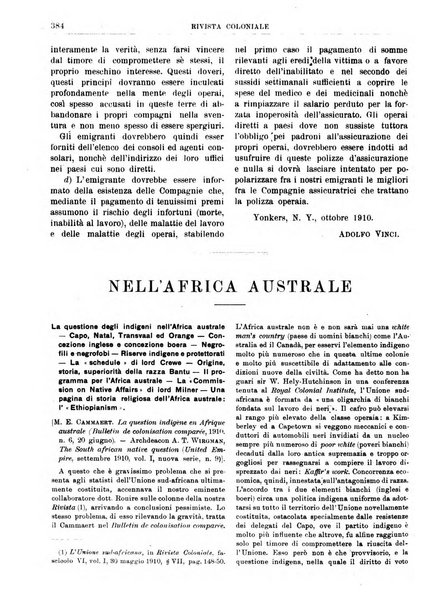 Rivista coloniale organo dell'Istituto coloniale italiano