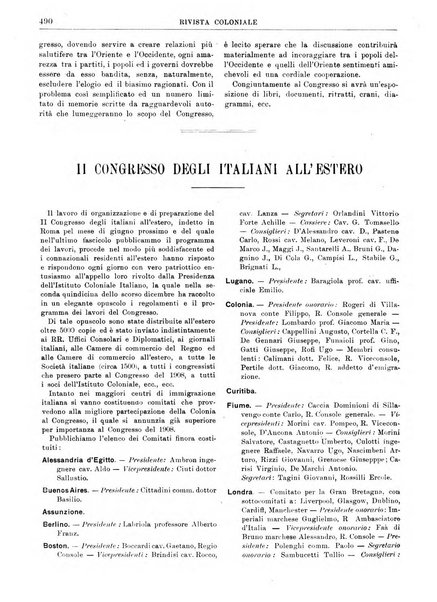 Rivista coloniale organo dell'Istituto coloniale italiano