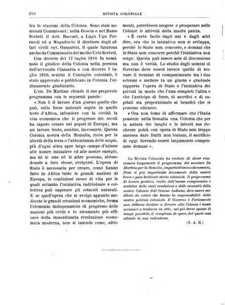 Rivista coloniale organo dell'Istituto coloniale italiano