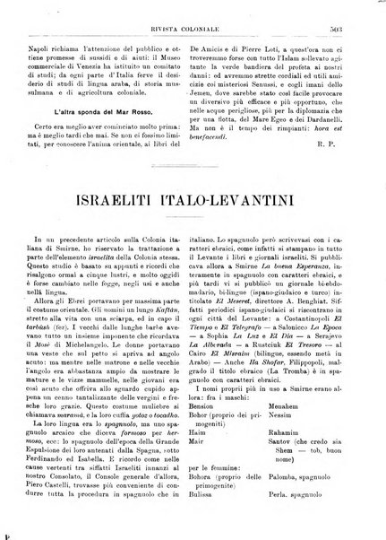 Rivista coloniale organo dell'Istituto coloniale italiano