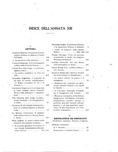 Rivista coloniale organo dell'Istituto coloniale italiano