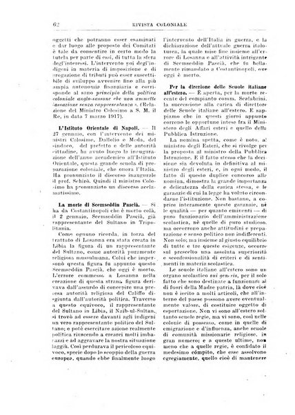 Rivista coloniale organo dell'Istituto coloniale italiano