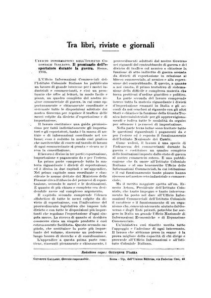 Rivista coloniale organo dell'Istituto coloniale italiano