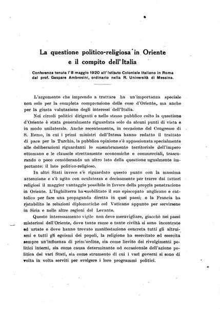 Rivista coloniale organo dell'Istituto coloniale italiano