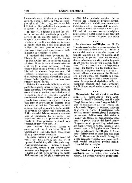 Rivista coloniale organo dell'Istituto coloniale italiano