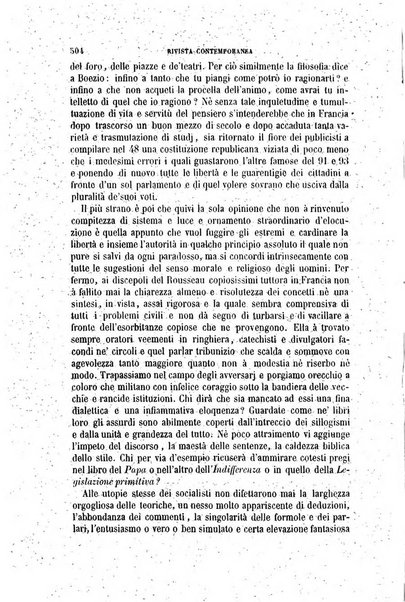 Rivista contemporanea filosofia, storia, scienze, letteratura, poesia, romanzi, viaggi, critica, archeologia, belle arti