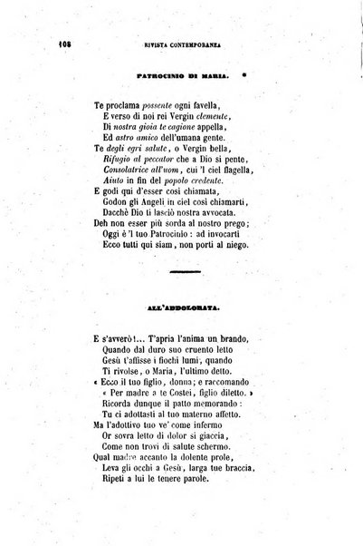 Rivista contemporanea filosofia, storia, scienze, letteratura, poesia, romanzi, viaggi, critica, archeologia, belle arti