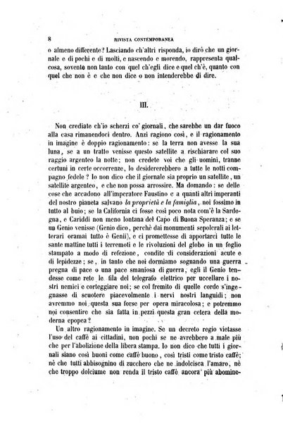 Rivista contemporanea filosofia, storia, scienze, letteratura, poesia, romanzi, viaggi, critica, archeologia, belle arti