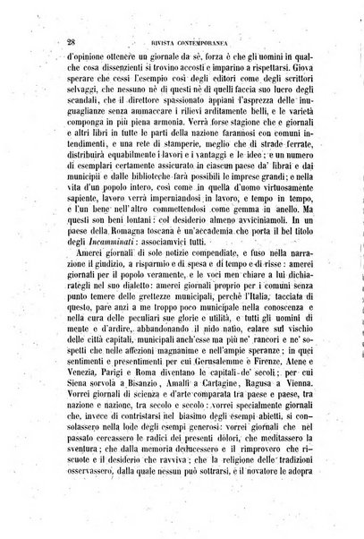 Rivista contemporanea filosofia, storia, scienze, letteratura, poesia, romanzi, viaggi, critica, archeologia, belle arti