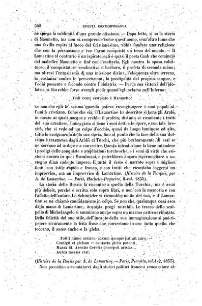 Rivista contemporanea filosofia, storia, scienze, letteratura, poesia, romanzi, viaggi, critica, archeologia, belle arti