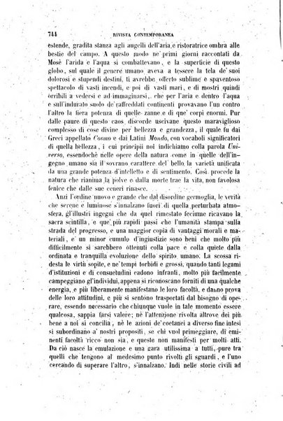 Rivista contemporanea filosofia, storia, scienze, letteratura, poesia, romanzi, viaggi, critica, archeologia, belle arti