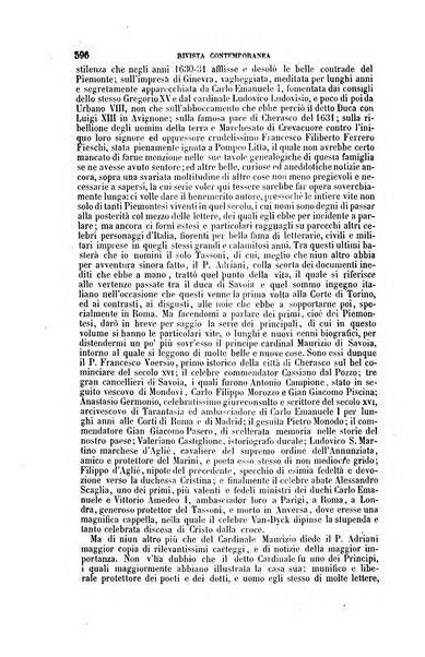 Rivista contemporanea filosofia, storia, scienze, letteratura, poesia, romanzi, viaggi, critica, archeologia, belle arti