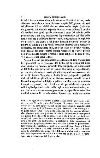 Rivista contemporanea filosofia, storia, scienze, letteratura, poesia, romanzi, viaggi, critica, archeologia, belle arti