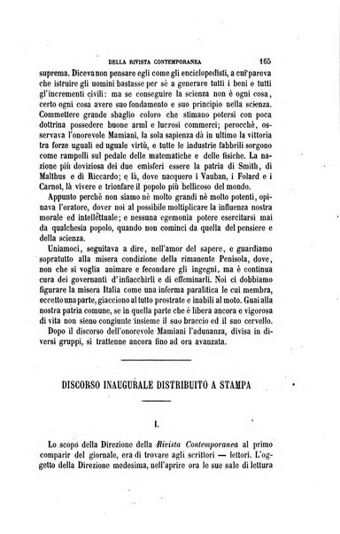 Rivista contemporanea filosofia, storia, scienze, letteratura, poesia, romanzi, viaggi, critica, archeologia, belle arti