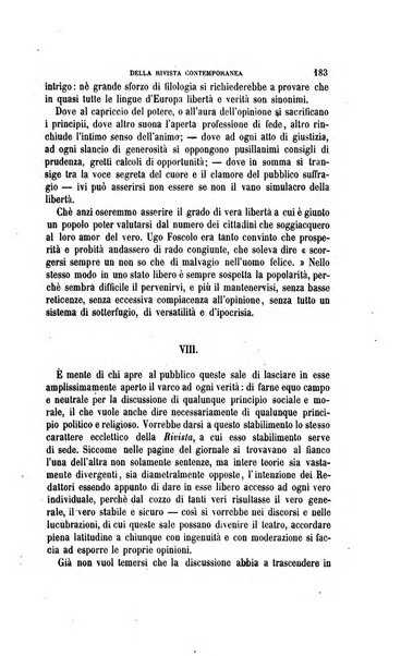 Rivista contemporanea filosofia, storia, scienze, letteratura, poesia, romanzi, viaggi, critica, archeologia, belle arti