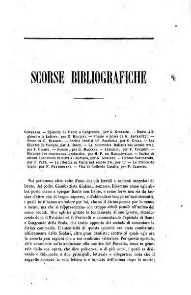 Rivista contemporanea filosofia, storia, scienze, letteratura, poesia, romanzi, viaggi, critica, archeologia, belle arti