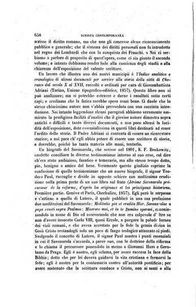 Rivista contemporanea filosofia, storia, scienze, letteratura, poesia, romanzi, viaggi, critica, archeologia, belle arti