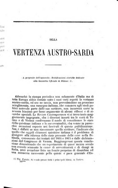 Rivista contemporanea filosofia, storia, scienze, letteratura, poesia, romanzi, viaggi, critica, archeologia, belle arti