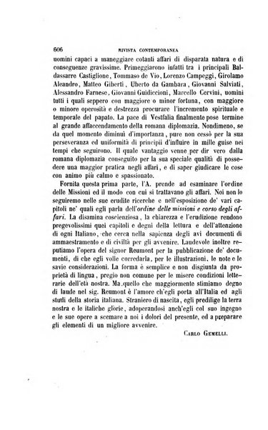 Rivista contemporanea filosofia, storia, scienze, letteratura, poesia, romanzi, viaggi, critica, archeologia, belle arti