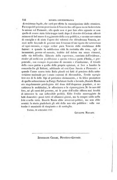 Rivista contemporanea filosofia, storia, scienze, letteratura, poesia, romanzi, viaggi, critica, archeologia, belle arti