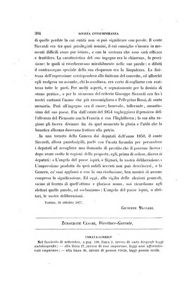 Rivista contemporanea filosofia, storia, scienze, letteratura, poesia, romanzi, viaggi, critica, archeologia, belle arti