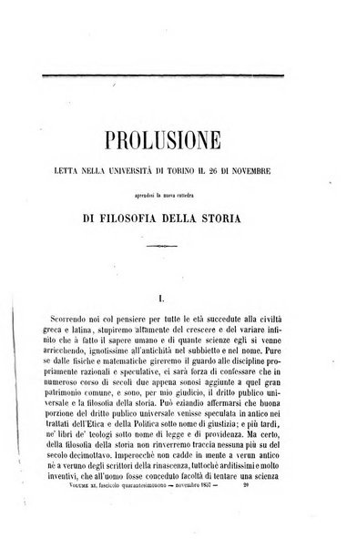 Rivista contemporanea filosofia, storia, scienze, letteratura, poesia, romanzi, viaggi, critica, archeologia, belle arti