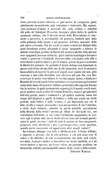 Rivista contemporanea filosofia, storia, scienze, letteratura, poesia, romanzi, viaggi, critica, archeologia, belle arti