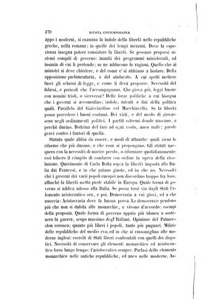 Rivista contemporanea filosofia, storia, scienze, letteratura, poesia, romanzi, viaggi, critica, archeologia, belle arti