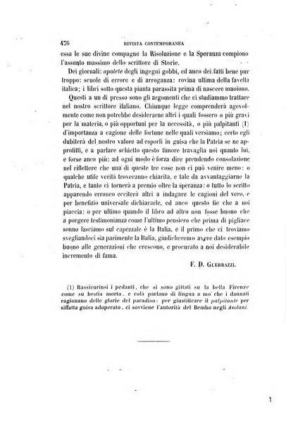 Rivista contemporanea filosofia, storia, scienze, letteratura, poesia, romanzi, viaggi, critica, archeologia, belle arti