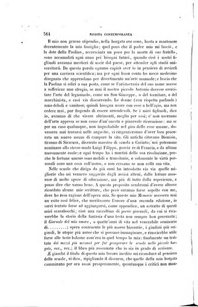 Rivista contemporanea filosofia, storia, scienze, letteratura, poesia, romanzi, viaggi, critica, archeologia, belle arti