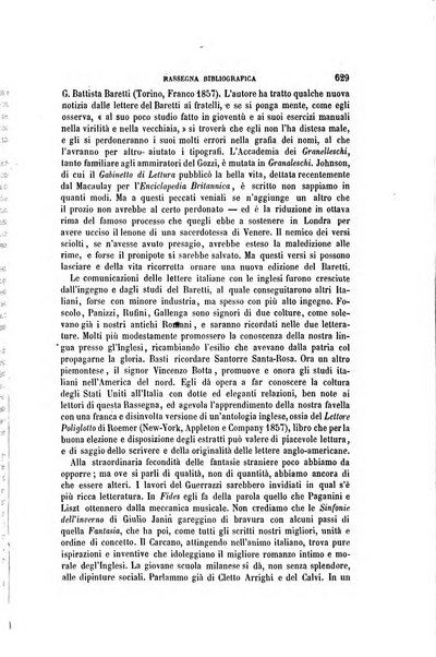 Rivista contemporanea filosofia, storia, scienze, letteratura, poesia, romanzi, viaggi, critica, archeologia, belle arti