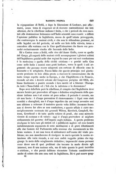 Rivista contemporanea filosofia, storia, scienze, letteratura, poesia, romanzi, viaggi, critica, archeologia, belle arti