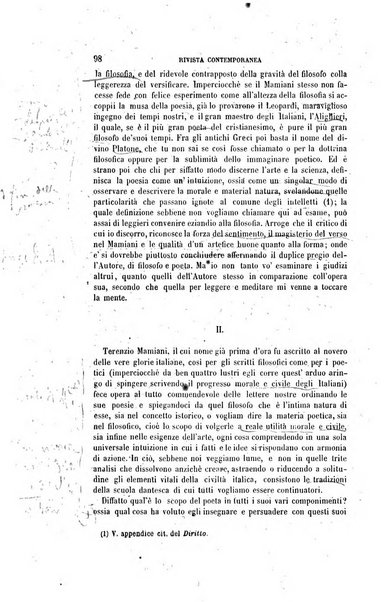 Rivista contemporanea filosofia, storia, scienze, letteratura, poesia, romanzi, viaggi, critica, archeologia, belle arti