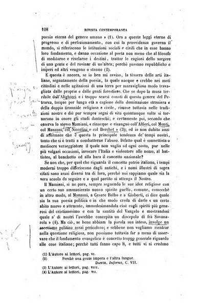 Rivista contemporanea filosofia, storia, scienze, letteratura, poesia, romanzi, viaggi, critica, archeologia, belle arti