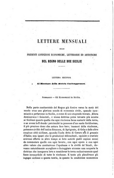 Rivista contemporanea filosofia, storia, scienze, letteratura, poesia, romanzi, viaggi, critica, archeologia, belle arti