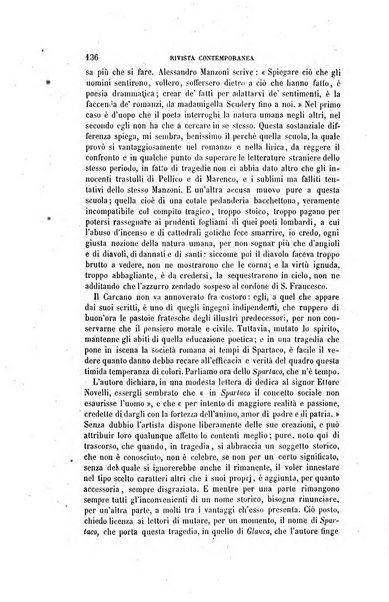 Rivista contemporanea filosofia, storia, scienze, letteratura, poesia, romanzi, viaggi, critica, archeologia, belle arti