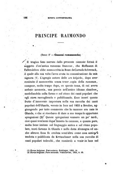 Rivista contemporanea filosofia, storia, scienze, letteratura, poesia, romanzi, viaggi, critica, archeologia, belle arti