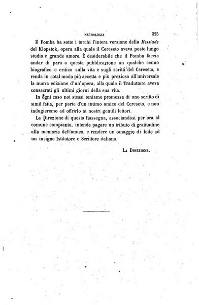 Rivista contemporanea filosofia, storia, scienze, letteratura, poesia, romanzi, viaggi, critica, archeologia, belle arti