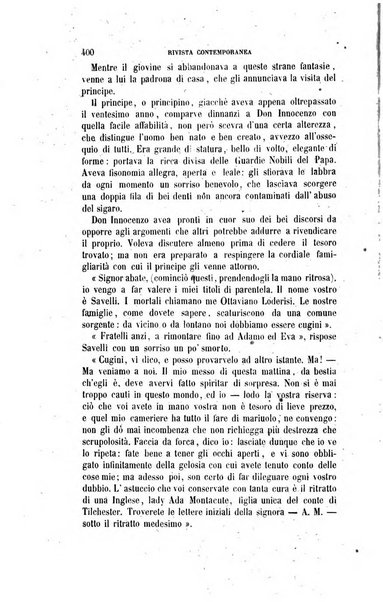 Rivista contemporanea filosofia, storia, scienze, letteratura, poesia, romanzi, viaggi, critica, archeologia, belle arti