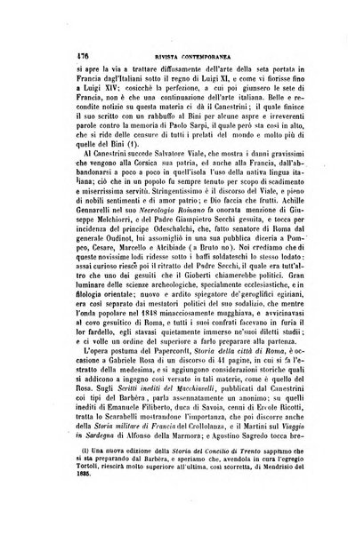 Rivista contemporanea filosofia, storia, scienze, letteratura, poesia, romanzi, viaggi, critica, archeologia, belle arti