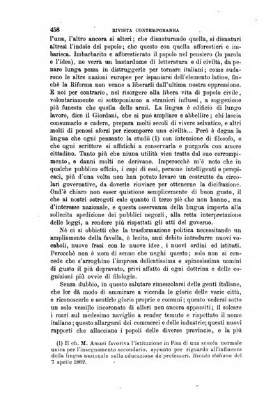 Rivista contemporanea filosofia, storia, scienze, letteratura, poesia, romanzi, viaggi, critica, archeologia, belle arti