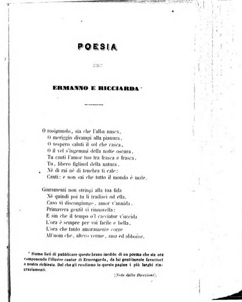 Rivista contemporanea di scienze, lettere, arti e teatri