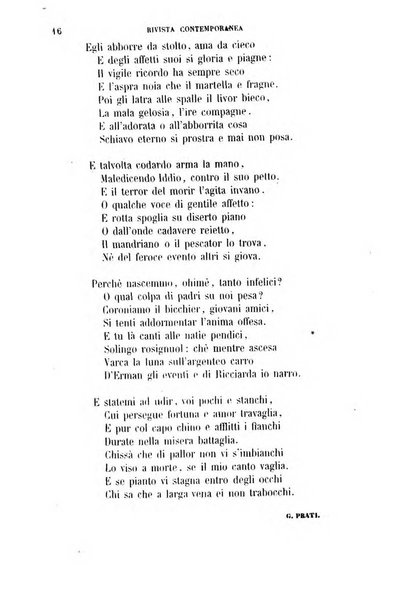 Rivista contemporanea di scienze, lettere, arti e teatri