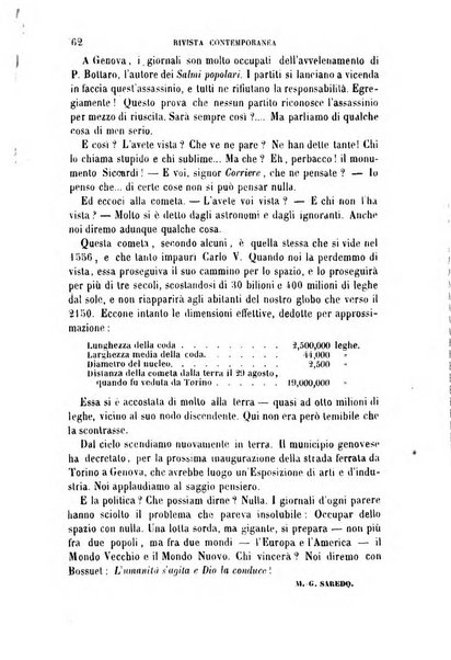 Rivista contemporanea di scienze, lettere, arti e teatri